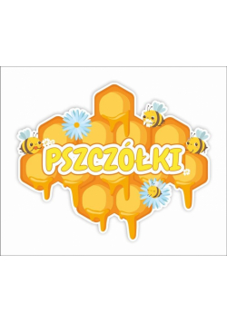 Dekoracja tabliczki - Grupa pszczółki