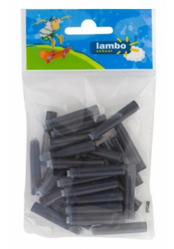 Naboje atramentowe czarne 30szt LAMBO