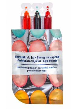 Barwniki do jaj 3 kolory MIX