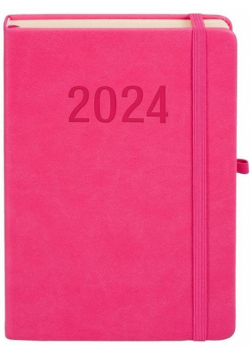 Kalendarz 2024 Memo A5 DNS różowy