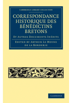 Correspondance Historique des Bénédictins             Bretons