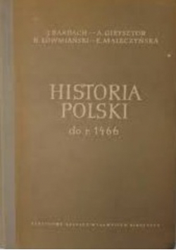 Historia Polski do r.1466