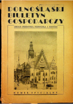 Dolnośląski Biuletyn Gospodarczy nr 10 1948 r.