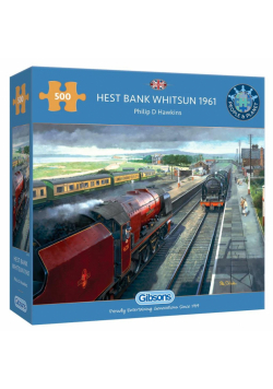 Puzzle 500 Stacja kolejowa Hest Bank