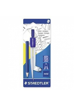 Cyrkiel szkolny z uniwersalnym adapterem STAEDTLER