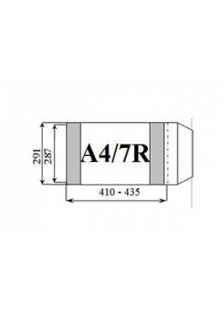 Okładka książkowa regulowana A4/7R (25szt) D&D