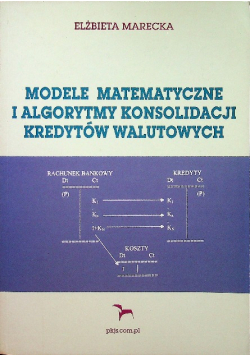 Modele matematyczne i algorytmy konsolidacji kredytów walutowych