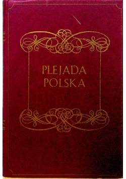 Plejada Polska reprint z 1857 r.