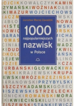 1000 najpopularniejszych nazwisk w Polsce