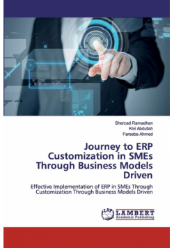 Journey to ERP Customization in SMEs Through Business Models Driven