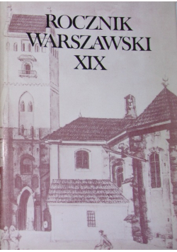Rocznik Warszawski XIX
