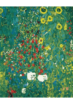 Malowanie po numerach - Słoneczniki Klimt 40x50cm