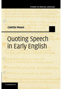 Quoting Speech in Early English