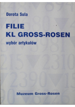 Filie KL Gross Rosen Wybór artykułów
