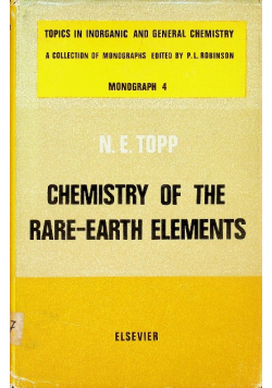 Chemistry of the rare earth elements