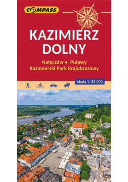 Mapa turystyczna - Kazimierz Dolny 1:35:000