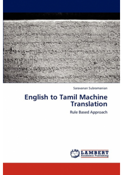 English to Tamil Machine Translation