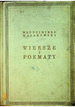 Majakowski Wiersze i poematy 1949 r.