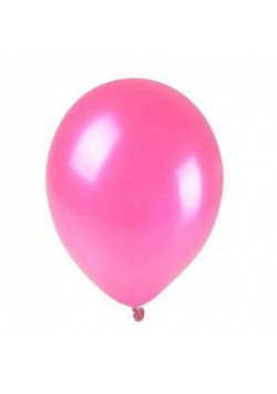 Balony metalizowane różowe 25cm 100szt