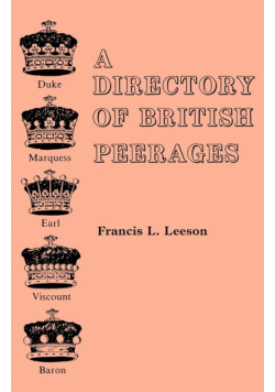 Directory of British Peerages