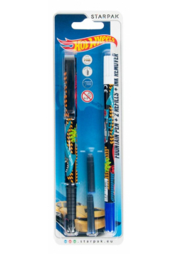 Pióro wieczne z wymazywaczem Hot Wheels