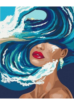 Malowanie po numerach - Ocean myśli 40x50cm
