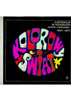 Kolorowy świat ilustracje w książkach