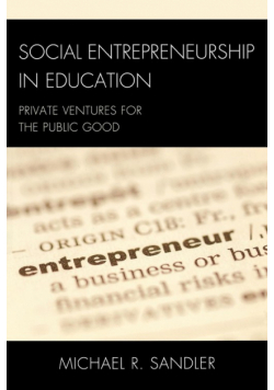 Social Entrepreneurship in Education