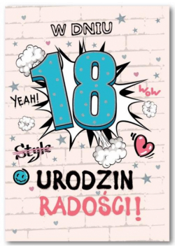 Kartka okolicznościowa 18
