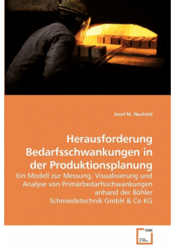 Herausforderung Bedarfsschwankungen in             der Produktionsplanung