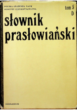 Słownik prasłowiański tom 5