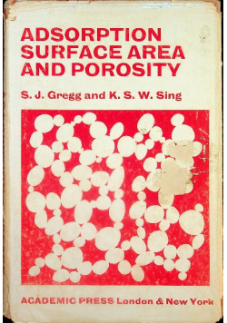 Adsorption surface area and porosity