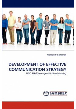 Development of Effective Communication Strategy