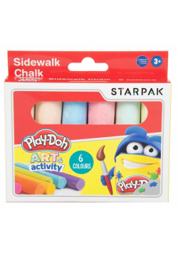 Kreda chodnikowa Jumbo 6 kolorów Play-Doh