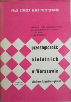 Przestępczość nieletnich w Warszawie
