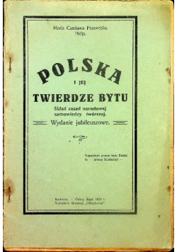 Polska i jej twierdze bytu 1923 r.