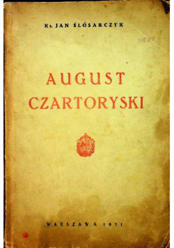 August Czartoryski 1932 r.