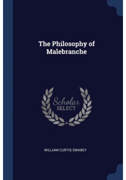 The Philosophy of Malebranche