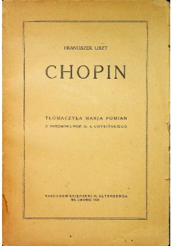 Chopin 1924 r
