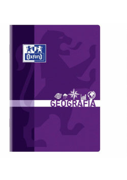 Zeszyt A5/60K kratka Geografia (5szt) OXFORD