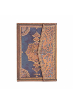 Kalendarz tygodniowy mini 2024 Safavid Indigo