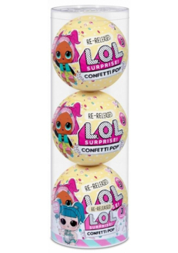 LOL. Surprise 3-Pack Confetti Waves