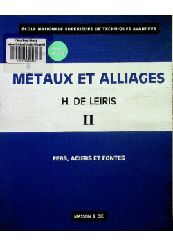 Metaux et alliages