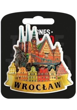 Magnes I love Poland Wrocław ILP-MAG-A-WR-02