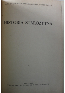 Historia starożytna
