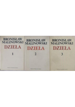 Malinowski Dzieła tom 1 do 3
