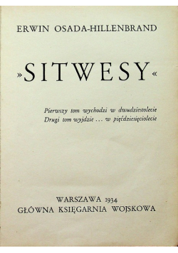 Sitwesy 1934r