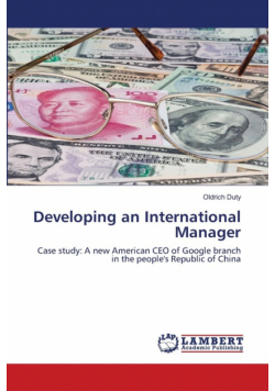 Developing an International Manager