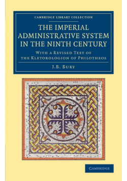 The Imperial Administrative System in the Ninth             Century