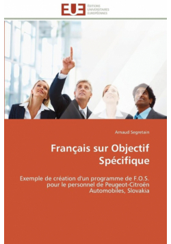 Français sur objectif spécifique